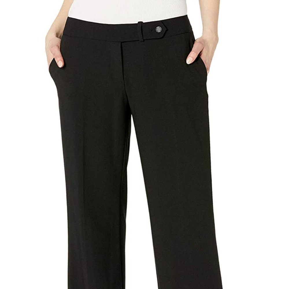 Women's Calvin Klein Classic Fit Straight Leg Pant (2)